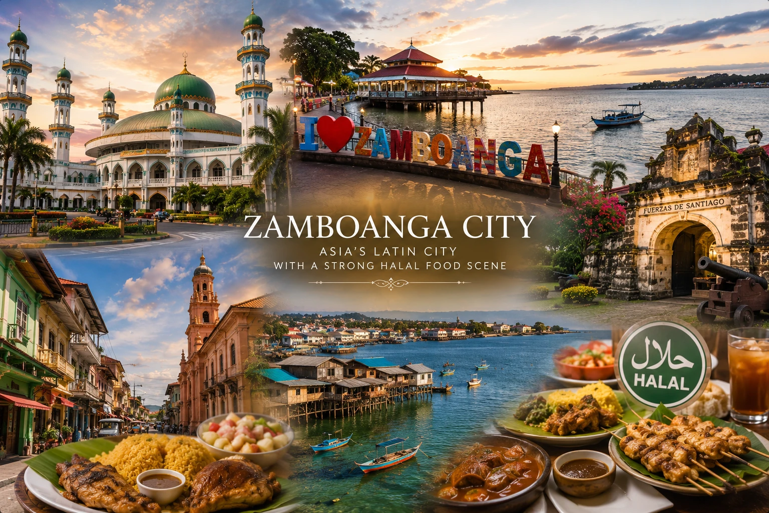 Zamboanga City — AI-generated illustration